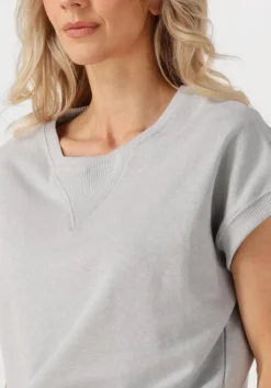 MOSCOW lichtgrijze t-shirt 53-04-romina-1 lichtgrijs Sale