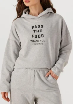 PENN & INK lichtgrijze sweater sweater w25f1707 lichtgrijs Hot