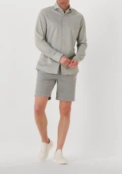 PROFUOMO lichtgrijze korte broek short sportcord gd lichtgrijs Best