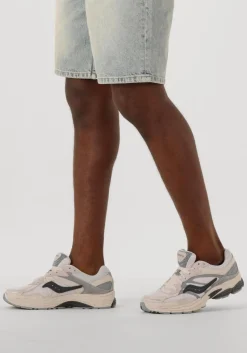 SAUCONY lichtgrijze lage sneakers progrid omni 9 lichtgrijs Best