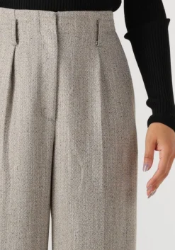 SECOND FEMALE lichtgrijze pantalon jun trousers lichtgrijs