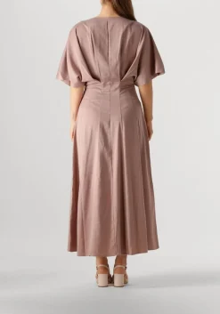 COPENHAGEN MUSE midi jurk vianna dress lichtroze Best