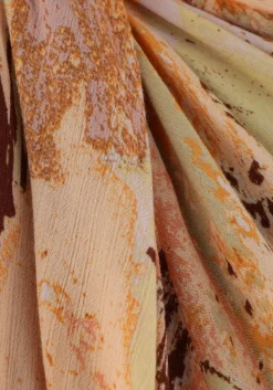 SECOND FEMALE maxi jurk calore dress lichtroze Outlet