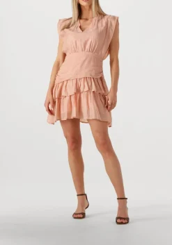 SUNCOO mini jurk cyana lichtroze Hot