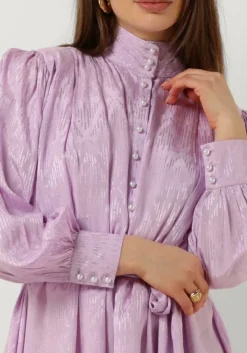 NOTRE-V mini jurk nv-danton pearl dress lila Hot