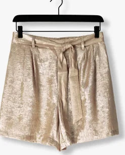 SUMMUM korte broek short lamee metallic Best