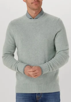 LEURINK KNIT trui rifredo o-neck mint New