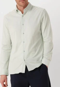 THE GOODPEOPLE casual overhemd stirr mint Discount