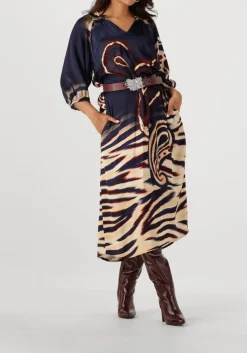 CAROLINE BISS midi jurk 4133 multi Clearance