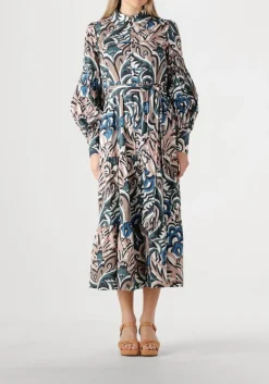 DEA KUDIBAL midi jurk rosetta multi Online