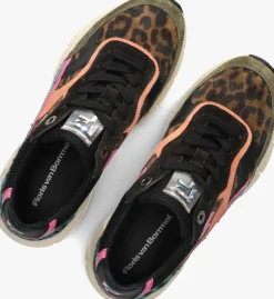 FLORIS VAN BOMMEL lage sneakers sfw-10133 daysi multi