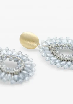 LOTT. GIOIELLI oorbellen drop crystal small multi Online