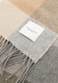 PROFUOMO sjaal scarf lambswool multi Clearance