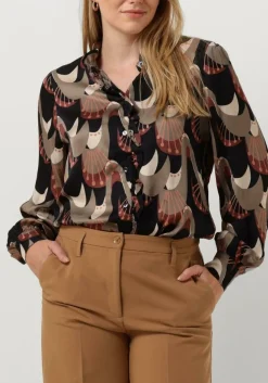 SUMMUM blouses blouse abstract peacock multi Hot