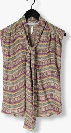 SUMMUM top top colour sparkly wave multi Outlet