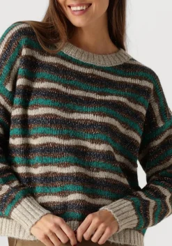 SUMMUM trui sweater colour alpaca lurex knit multi Clearance
