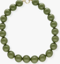 BONNIE STUDIOS kettingen wilma necklace olijf