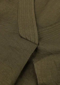 CO'COUTURE midi jurk caryncc pleat tunic dress olijf Clearance