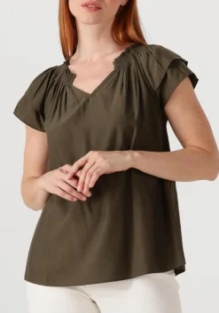 CO'COUTURE top sunrise top olijf Online