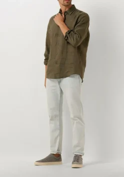 DRYKORN casual overhemd ramis 126106 olijf Online