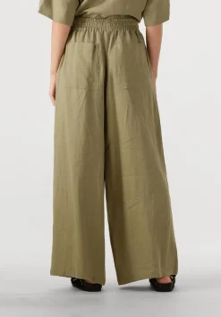 DRYKORN wijde broek ceiling olijf Clearance