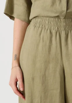 DRYKORN wijde broek ceiling olijf Clearance