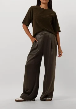 KNIT-TED wijde broek deyne olijf Online