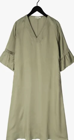 NEMA maxi jurk n141 olijf Discount