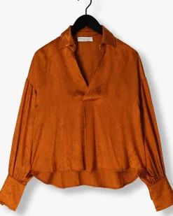 AMAYA AMSTERDAM blouses evi blouse oranje New
