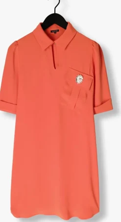 CAROLINE BISS mini jurk 1120 oranje Outlet