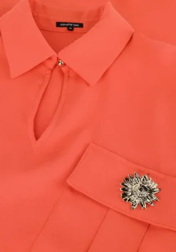 CAROLINE BISS mini jurk 1120 oranje Outlet