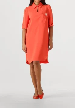 CAROLINE BISS mini jurk 1120 oranje Outlet
