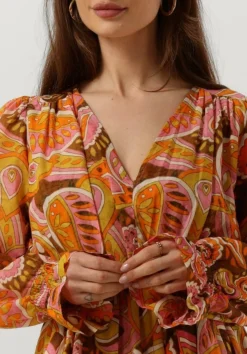 DEVOTION maxi jurk martselo oranje Clearance