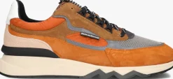 FLORIS VAN BOMMEL lage sneakers sfm-10234 de zager oranje Discount