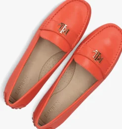 LAUREN RALPH LAUREN mocassins barnsbury flats oranje