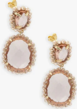 LOTT. GIOIELLI sieraad pendant earring double m oranje Outlet