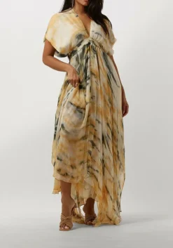 MES DEMOISELLES maxi jurk ines oranje Clearance