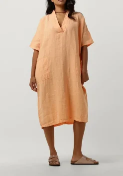 PENN & INK midi jurk s24z665ltd oranje Clearance