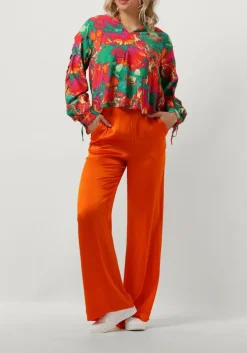 SEMICOUTURE pantalon emmerson trousers oranje Outlet