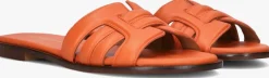 STEFANO LAURAN slippers led 1 band slipper oranje Online