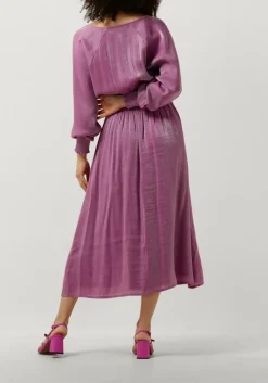 AAIKO e midi jurk remy co 319 paars Best