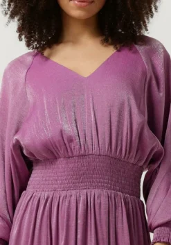 AAIKO e midi jurk remy co 319 paars Best