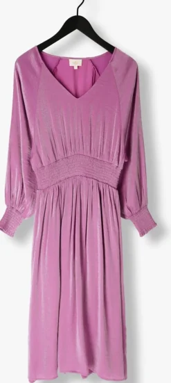 AAIKO e midi jurk remy co 319 paars Best