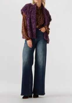 AMAYA AMSTERDAM e gilet bruna paars Sale