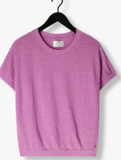 DES PETITS HAUTS e t-shirt alexo paars New