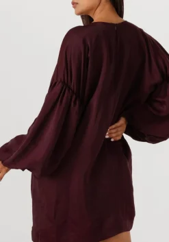 GESTUZ e midi jurk gzmalloon short dress paars Sale