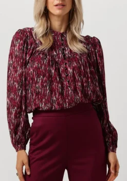 JANICE e blouses blouse dames viscose miles paars Best