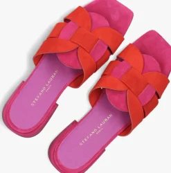STEFANO LAURAN e slippers karin paars Outlet