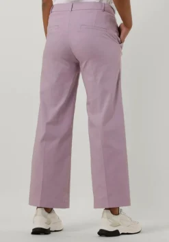 SUMMUM e pantalon trousers wide leg classic stretch paars Hot
