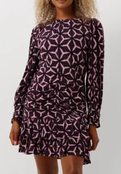 SUNCOO e mini jurk chama paars Hot